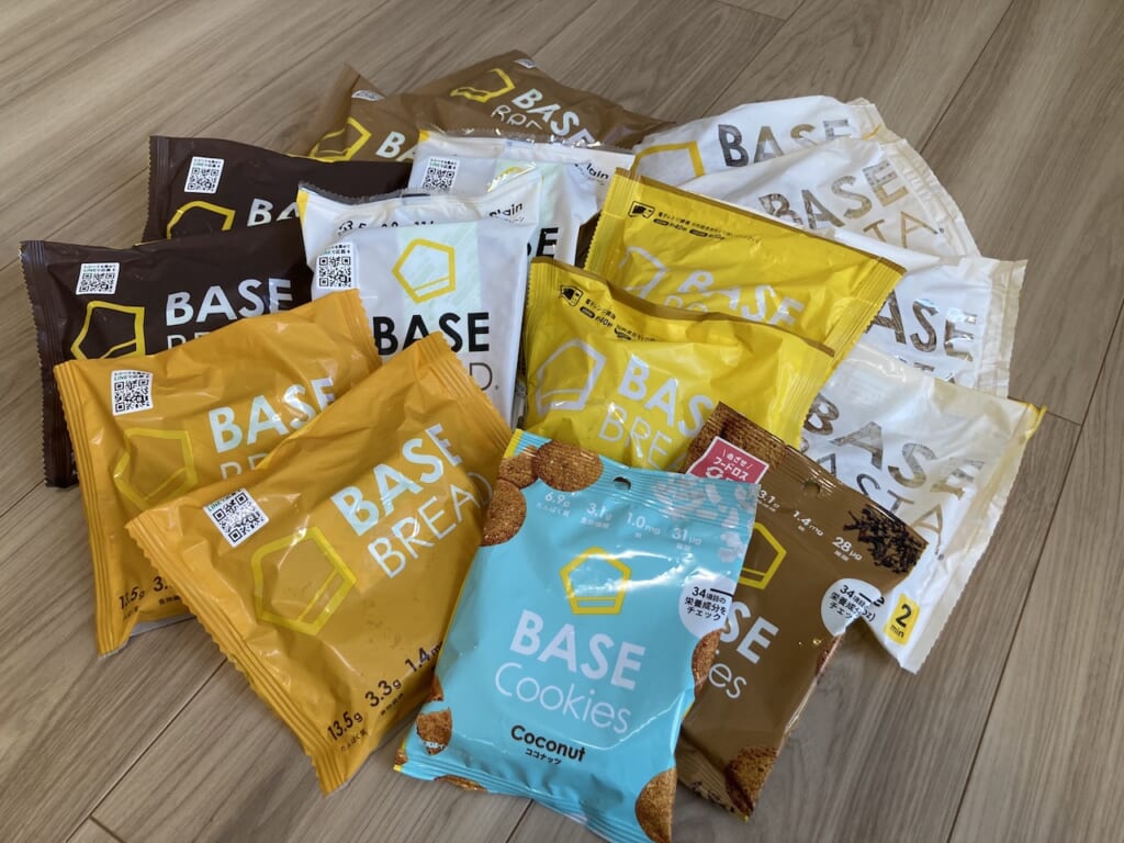 ベースブレッドにはどんな栄養素が入ってる?